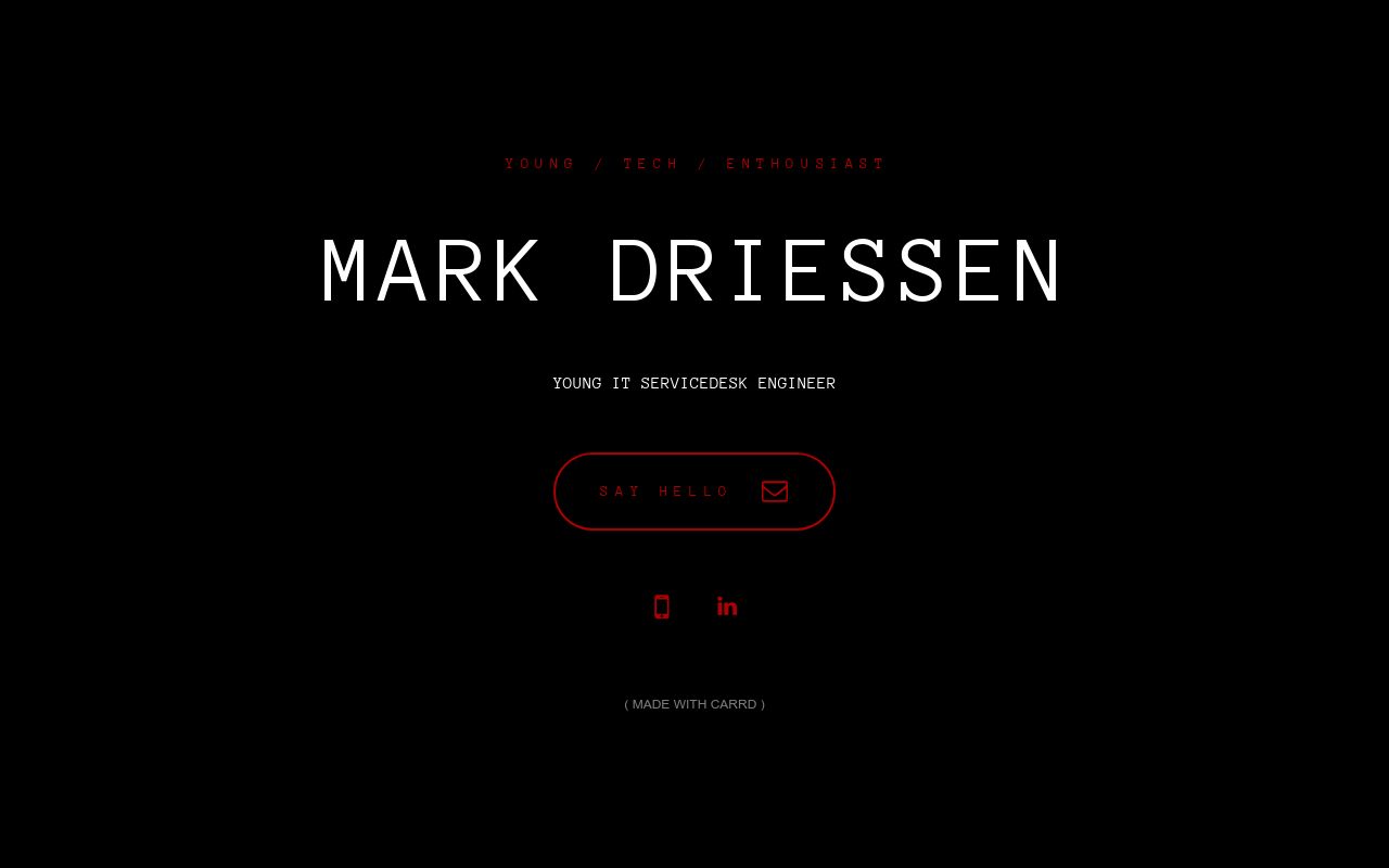 MARK DRIESSEN